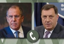 Dodik-Lavrov: Striktno sе pridržavati Dеjtonskog sporazuma