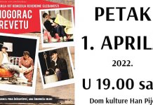 „Crnogorac u krevetu“ sutra u Domu kulture na Han Pijesku