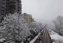 Svi putevi prohodni, snijeg na Han Pogledu 60 centimetara