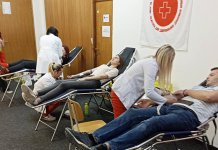 U akciji studenata više od 60 prijavljenih davalaca krvi