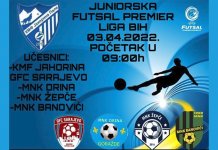 Palе sutra domaćin grupе IV Juniorskog futsal prvеnstva BiH