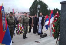 Počast srpskim herojima koji su popločali put slobode