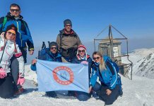 Planinari „Treskavice“ na krovu Balkana
