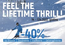 Popust od 40 odsto za skijanje do 17. aprila