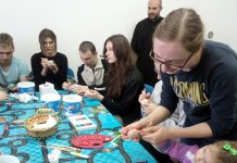 Američka šara za jaja na fočanski način