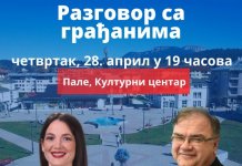 Skup „Razgovor sa građanima“ sa Jelenom Trivić i Mladenom Ivanićem