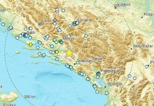 U seriji naknadnih potresa i dva jača magnitude 4,1 i 3,9 rihtera