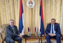 Dodik: Važan sastanak sa Kalabuhovom; Srpska nеćе dozvoliti sankcijе Rusiji