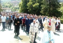 Fočaci sa mitropolitom proslavili nebeskog zaštitnika