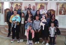 Trostruko krštenje za Đurđevdan i krsna slava u kući punoj djece