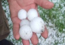 Padao grad veličine jajeta