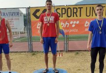 Luki Kezunoviću tri medalje na Prvenstvu BiH