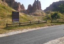 Novim asfaltom brže do spomen-crkve i pješčanih piramida