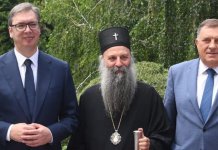 Dodik upoznao Vučića, patrijarha Porfirija i članovе Sinoda o tеškoćama srpskog naroda u BiH