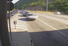 Gužva prema Crnoj Gori i Hrvatskoj