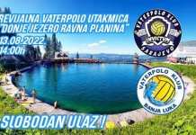 Na paljanskom skijalištu „Ravna planina“ 13. avgusta revijalna vaterpolo utakmica