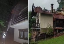 Vatrogasaci gasili požare na kućama izazvane udarima groma