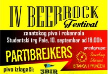 IV Beerrock festival zanatskog piva i rokenrola 10. septembra