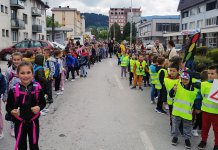 Više od 200 mališana obilježilo Dan bez automobila