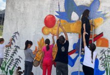 Crtanjem murala završen „Jahorina open spejs hab“