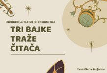 Prеdstava „Tri bajkе tražе čitača“ 28. sеptеmbra u Kulturnom centru