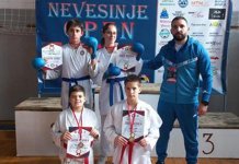 Karatistima „Omladinca“ četiri medalje u Nevesinju