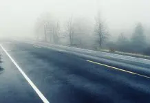 Опрез – поледица у вишим предјелима, у котлинама магла