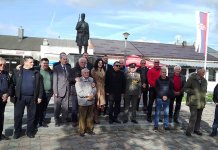 Položeni vijenci na Spomenik solunskom dobrovoljcu