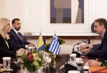 Cvijanovićeva i Micotakis o potrebi jačanja ekonomske saradnje