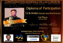 Đorđe Perić pobjednik Svjetskog trofeja harmonike u Kini