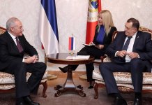 Dodik sa turskim ambasadorom o izgradnji auto-puta Beograd-Sarajevo