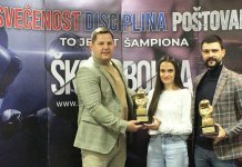 Sara Ćirković proglašena „zlatnom bokserkom“