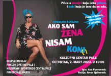 Predstava „Ako sam žеna, nisam konj“ 2. marta