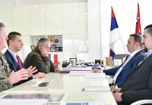 Ćosić razgovarao sa Goganovićem i delegacijom Oružanih snaga BiH