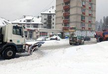 Otežan saobraćaj na lokalnim putevima zbog smetova