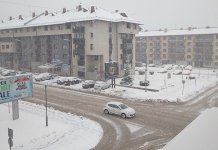 Danas oblačno sa padavinama