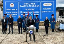 Položen kamen temeljac za izgradnju zgrade Policijske uprave Istočno Sarajevo