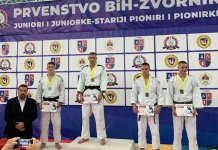 Mladi paljanski džudista Vuk Ilić vicеprvak BiH