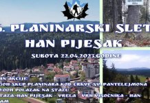 Na sletu sutra 200 planinara