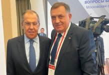 Dodik se susreo sa Lavrovom