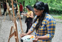 Likovna radionica privukla i studente iz Indije i Italije