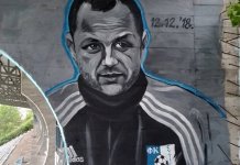 Na stadionu oslikan mural prerano preminulog igrača i trenera „Sutjeske“