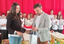 Nikolina Borovčanin učenik generacije u Osnovnoj školi „Sokolac“