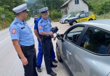 U Donjim Bulozima kontrolisana brzina u okviru republičke kampanje