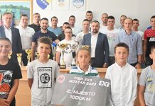 Поносни на екипу шампиона у уличном баскету