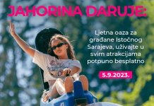 Данас бесплатни садржаји на Јахорини