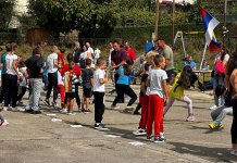 Педесетак малишана на Малим соколским витешким играма