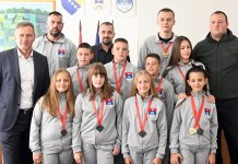 Пријем за чланове Џију-џицу клуба „Јахорина“ који нижу успјехе