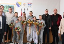 Пријем за побједнице „Ритма Европе“