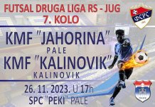 Лидер КМФ „Калиновик“ гост Паљана